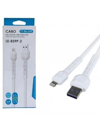 CABO DE DADOS CARREGAMENTO USB + MICRO 2.1A IPHONE 2 METROS