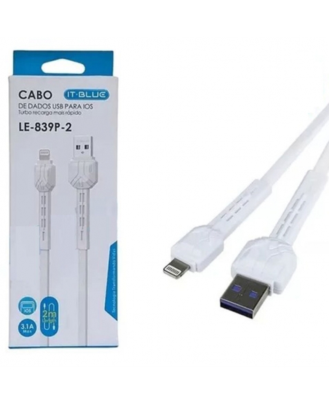 CABO DE DADOS CARREGAMENTO USB + MICRO USB V8 2 METROS TYPE-C