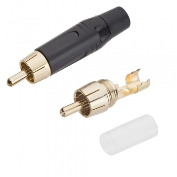 PLUG RCA TZPG19 PROFISSIONAL PRETO