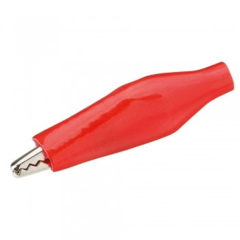 GARRA JACARÉ ISOLADA PEQUENA MOD TZGJ1 27MM-44MM VERMELHA