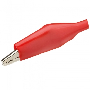 GARRA JACARÉ ISOLADA GRANDE MOD TZGJ2 44MM-50MM VERMELHA