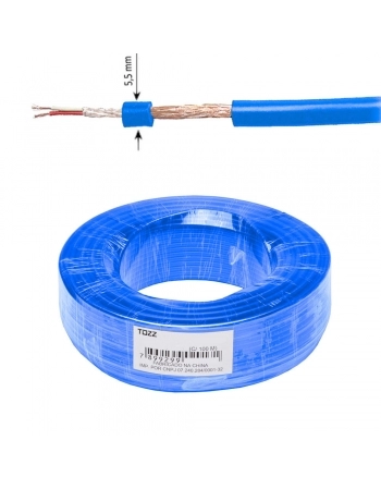 FIO PARA CABO DE MICROFONE ESTÉREO BALANCEADO TZFO1 TOZZ