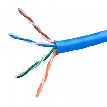 CABO DE REDE TZ6 CAT-6 CAIXA COM 305 METROS AZUL