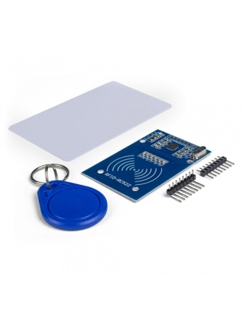 KIT MODULO LEITOR RFID MFRC522 COM CARTÃO E CHAVEIRO