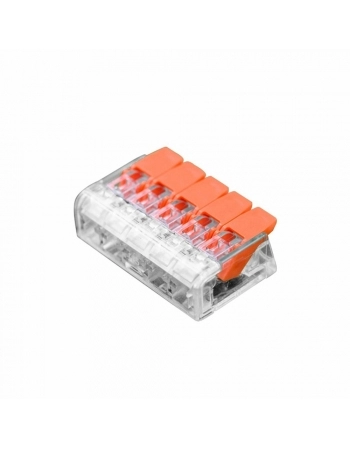 CONECTOR EMENDA DERIVACÃO TRANSPARENTE 5 VIAS 05-4MM