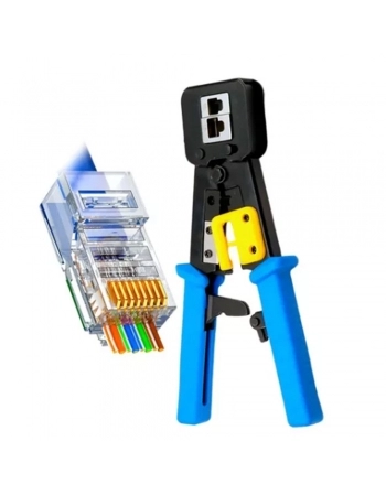 ALICATE HY PARA CRIMPAR PLUG MODULAR VAZADO FRM-ACN205