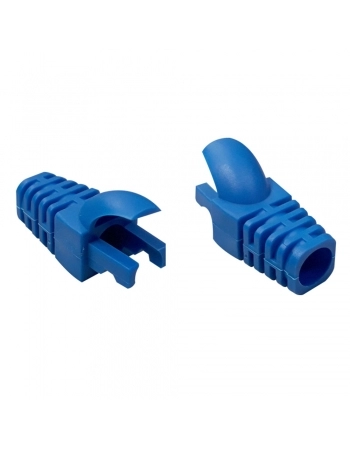 CAPA PARA CONECTOR RJ45 CAT5 E CAT-6 AZUL