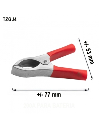 GARRA JACARE ISOLADA TZGJ4 77MM VM