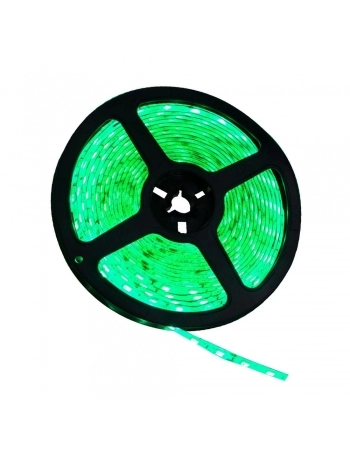 FITA LED IP65 3528 VERDE COM SILICONE 5 METROS