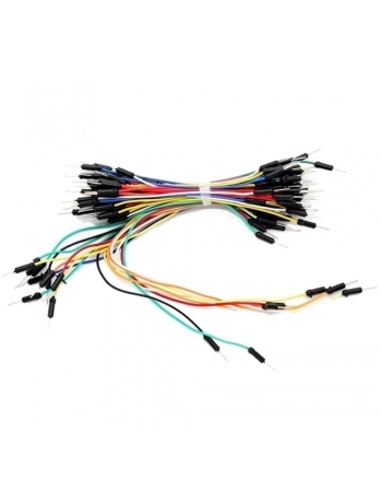 KIT CABOS JUMPER MACHO X MACHO COM 65 PÇS