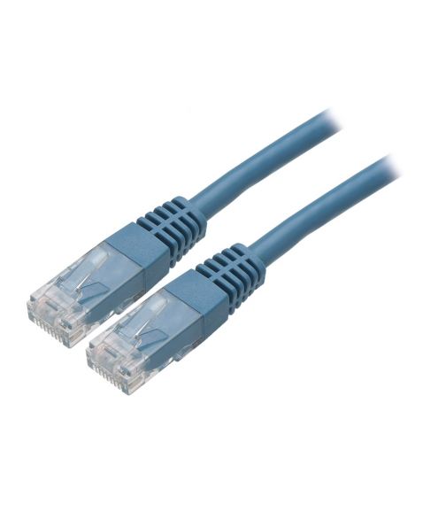 CABO PATCH CORD 5M CAT-5 AZUL