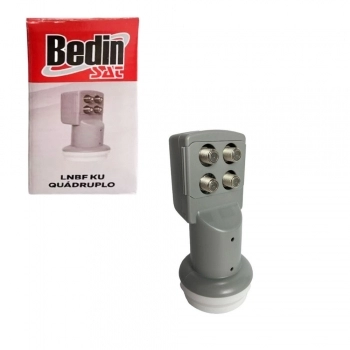 LNBF UNIVERSAL BANDA KU QUADRUPLO
