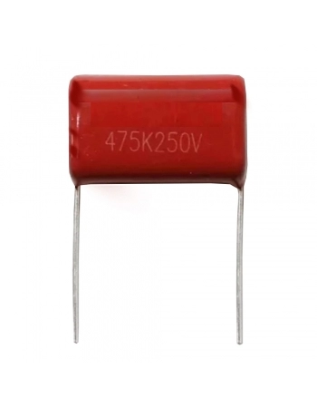CAPACITOR POLIÉSTER METALIZADO 4M7 X 250V