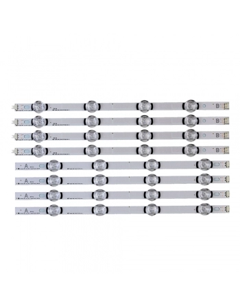 KIT 8 BARRAMENTOS LED TV 39LB5500 39LB5600 39LB5800 39LB6500