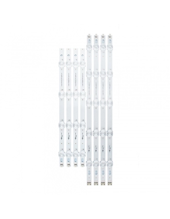 KIT 8 BARRAMENTOS LED TV 39LN5400 39LN5700 39LN549C 39LA6200