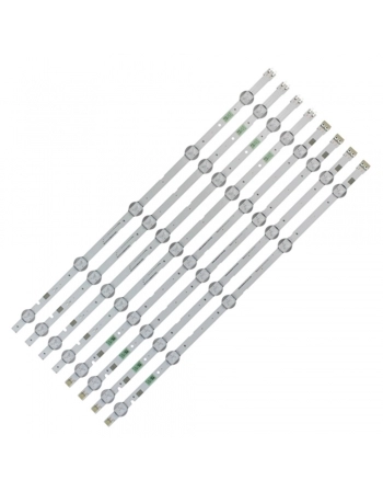 KIT 8 BARRAMENTOS LED TV UN49J5200 UN49J5200AG