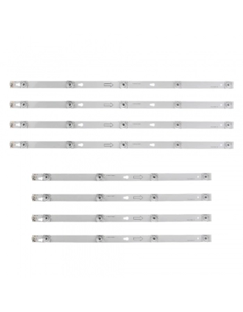 KIT 6 BARRAMENTOS LED TV 40L2400 40L5400 DL3944 DL4045