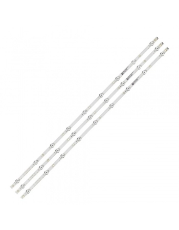 KIT 3 BARRAMENTOS LED TV 43PFG5813/78 43S5295/78 43S5195 VERSÃO 1