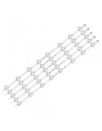 KIT 5 BARRAMENTO LED 60UM7270PSA 60UN7310PSA 60UN7310PSA