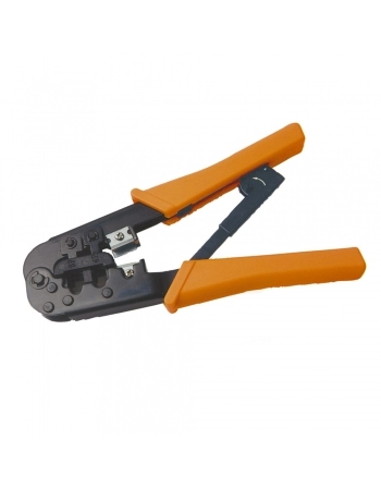 ALICATE PARA CRIMPAR COM CATRACA HY-568R RJ11/ RJ12/ RJ45