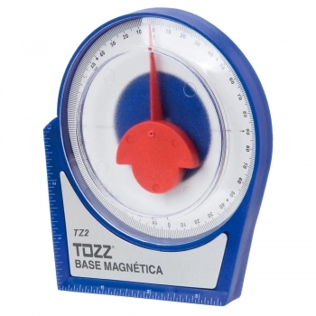 INCLINÔMETRO TZ2 GRANDE COM BASE MAGNÉTICA