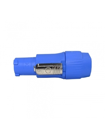 CONECTOR SPEAK-ON POWER MACHO 3 VIAS 20A AZUL