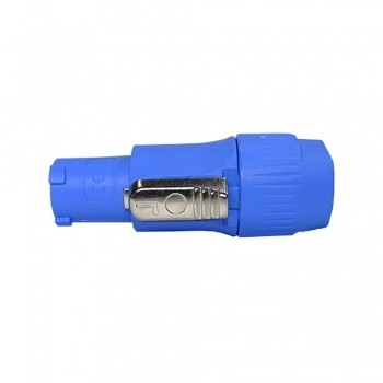 CONECTOR SPEAKON POWERCON MACHO 3 VIAS 20A TZCR21 AZUL