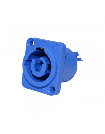 CONECTOR SPEAK-ON POWER FÊMEA 3 VIAS 20A AZUL