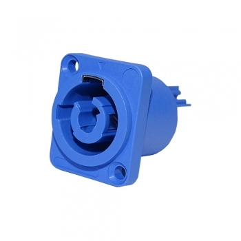 CON SPEAKON POWERCON FEMEA PAINEL 3 VIAS 20A TZCR20 AZUL