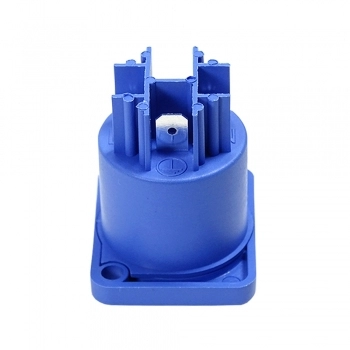 CONECTOR SPEAK-ON POWERCON FÊMEA PAINEL 3 VIAS 20A TZCR20 AZUL