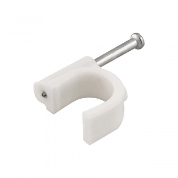 FIXA CABO RG6 7MM TZFC1 PT (EMB C/ 100)