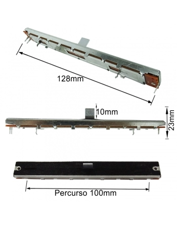 POT DESL 10KB MONO SUPER SLIDE 128MM