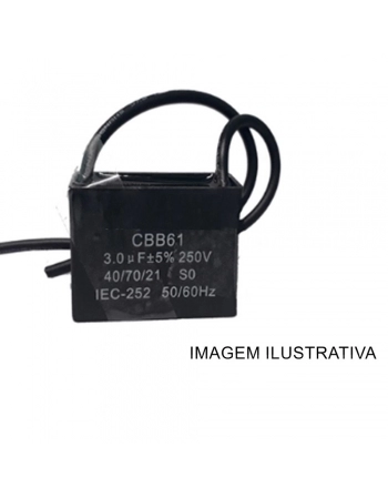 CAP POLIP QUAD 2 X 250VAC CB-61