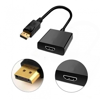 ADAPTADOR HDMI MACHO PARA DVI FÊMEA (24+5)