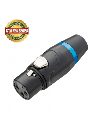 CON CANNON FEMEA TZCR10 PROF PRETO ANEL AZUL