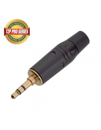 PLUG P2 ESTÉREO METAL PROFISSIONAL TZPG17