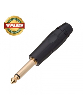 PLUG P10 MONO PROFISSIONAL TZPG20 METAL PRETO