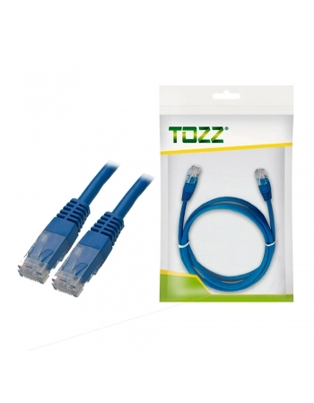CABO PATCH CORD 10 METROS CAT-5E AZUL