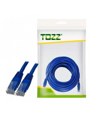 CABO PATCH CORD 20M CAT-5E CCA 568B AZUL