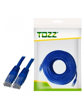 CABO PATCH CORD 30M CAT-5E CCA 568B AZUL