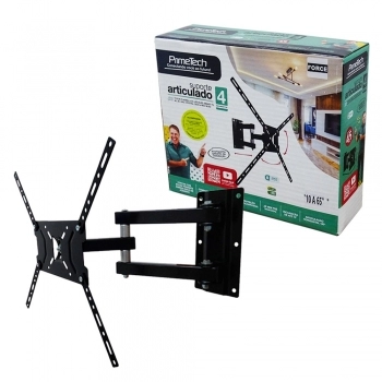 SUP TV ARTICULADO LED/SMART/ UNIV 10\" A 65\" 4 MOVIMENTOS