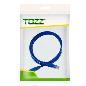 CABO PATCH CORD 1 METRO CAT-5E AZUL