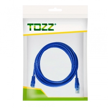 CABO PATCH CORD 3M CAT-5E CCA 568B AZUL