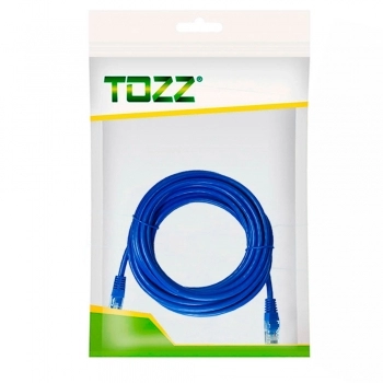 CABO PATCH CORD 10M CAT-5E CCA 568B AZUL