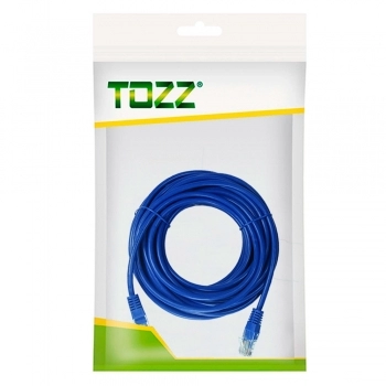CABO PATCH CORD 15M CAT-5E CCA 568B AZUL