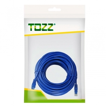 CABO PATCH CORD 20M CAT-5E CCA 568B AZUL