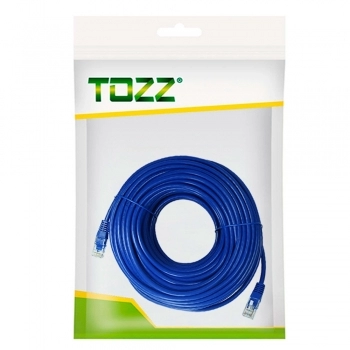 CABO PATCH CORD 30M CAT-6 CCA 568B AZUL