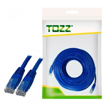 CABO PATCH CORD 30M CAT-6 CCA 568B AZUL