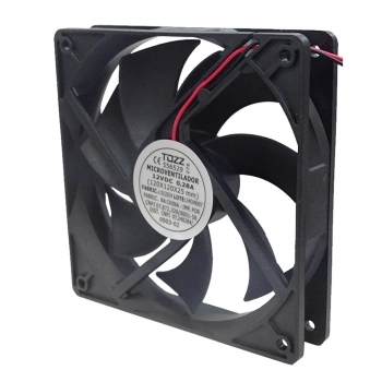 MICROVENTILADOR COOLER VENTOINHA 12VDC 120x120x25