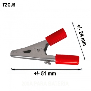 GARRA JACARE ISOLADA TZGJ5 51MM VM